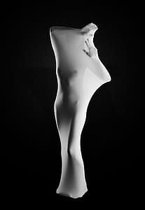 naked woman inside white cloth thumbnail
