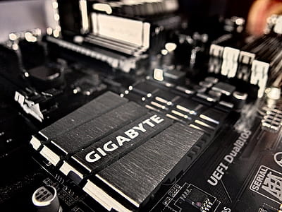 shallow focus photography of circuit boards thumbnail