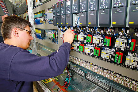 person fixing circuit breaker thumbnail