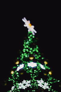 green bokeh light thumbnail