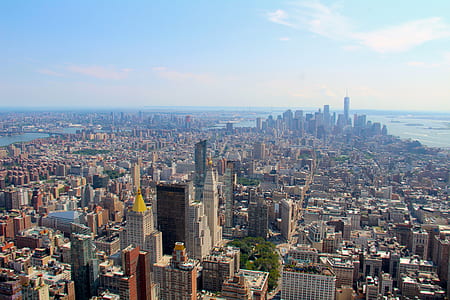 aerial view of city during daytime thumbnail