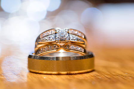 Closeup Photo of Diamond Rings thumbnail