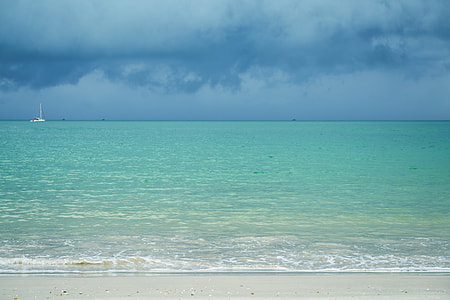 calm ocean during daytime thumbnail