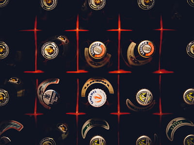 bottles in red rack thumbnail