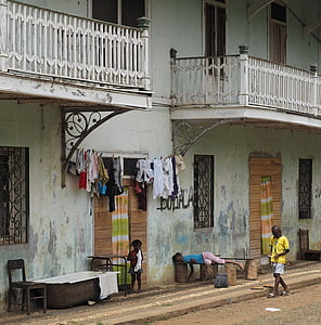 man walking at the side of the house thumbnail