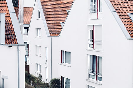 Photo of White Concrete Houses at Daytime thumbnail