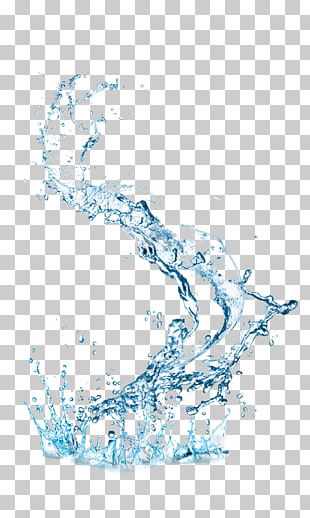 Microphone Headphones, Drops of water bubbles, water splash PNG clipart