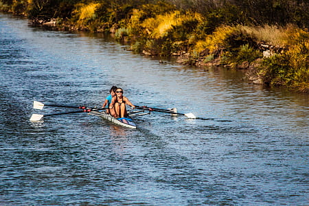 two person sailing on kayak boat thumbnail