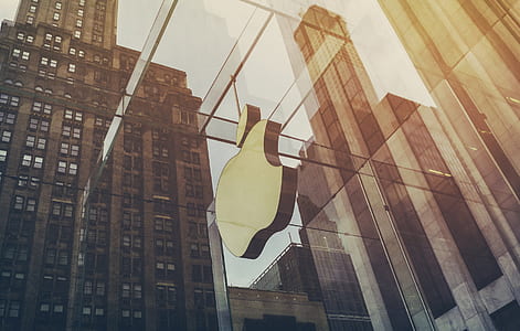 Apple building at daytime thumbnail