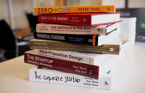 assorted books macro photography thumbnail