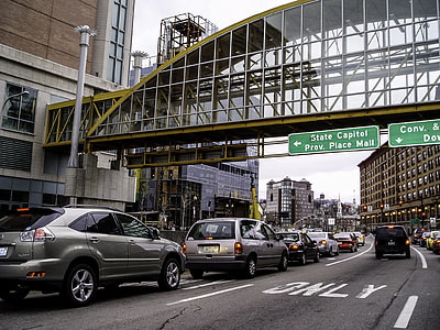 Downtown exit to Providence in Rhode Island thumbnail