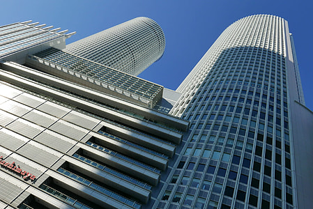 White Towers of Nagoya Japan thumbnail