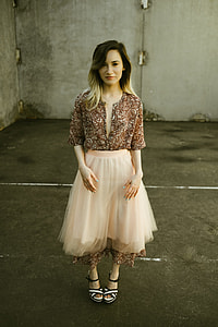 woman posing for photo thumbnail