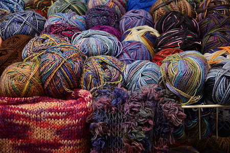 assorted-color yarn lot thumbnail