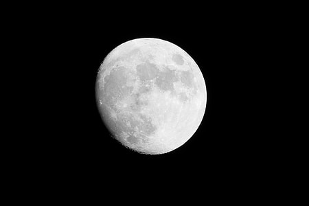 full moon during nightime thumbnail