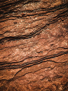 aerial photography of brown mountains thumbnail