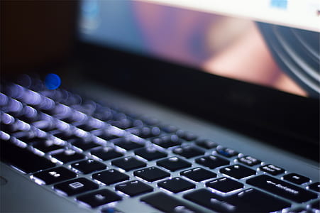 turned on laptop computer thumbnail