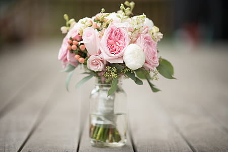 flowers, petals, blur, bouquet thumbnail
