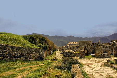 ruins under blue sky thumbnail