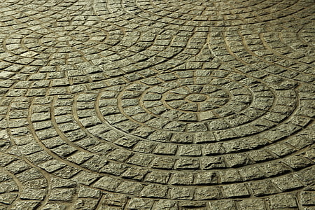 gray concrete brick pavement at daytime thumbnail