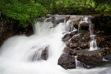 waterfalls during daytime thumbnail