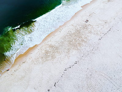 areal photography of seashore thumbnail