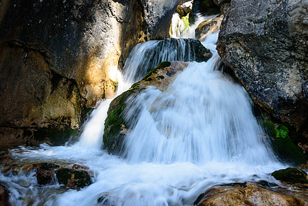 photo of waterfalls at daytime thumbnail