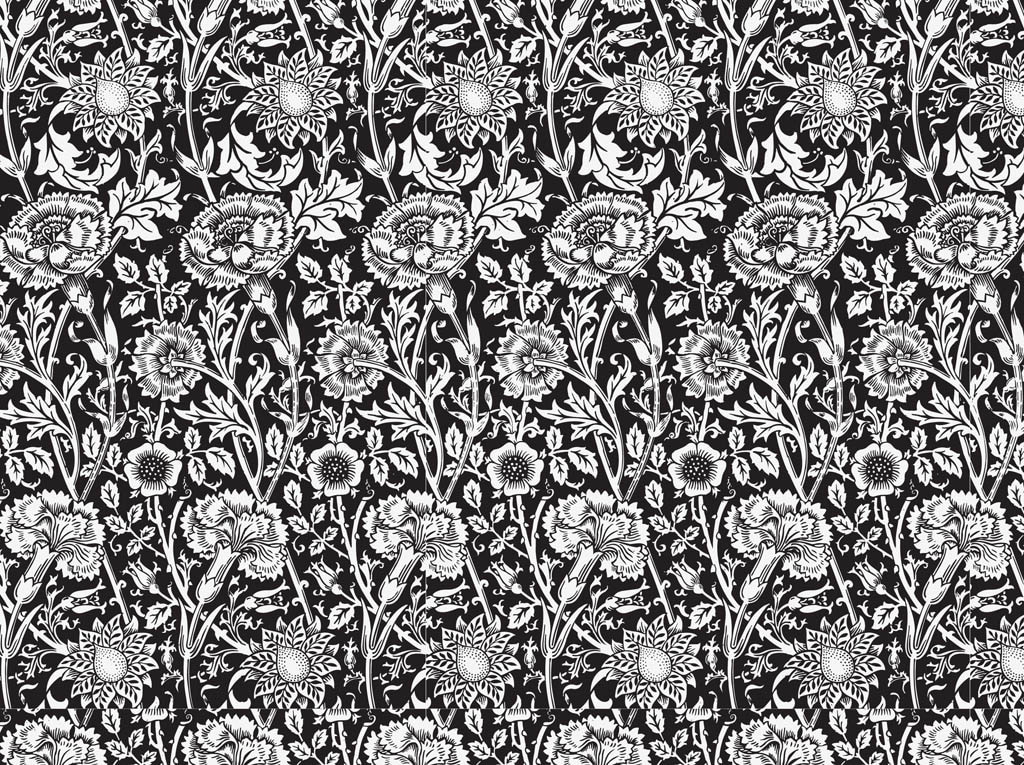Seamless Floral Pattern Vector ai file