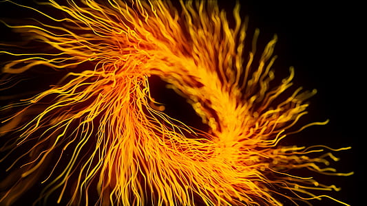flame, danger, fireworks, color, abstract, art thumbnail