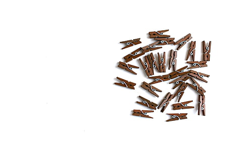 brown wooden clothes pin lot thumbnail