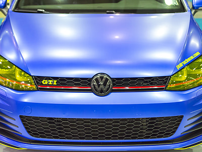 blue Volkswagen Golf GTI Mk7 thumbnail