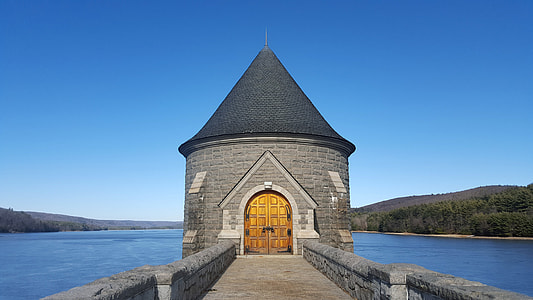 Barkhamsted at the Saville Dam and Reservoir in Connecticut thumbnail