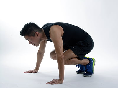 man doing exercise routine thumbnail