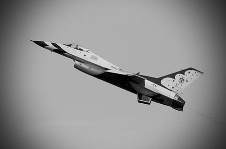 grayscale photography of fighter jet thumbnail
