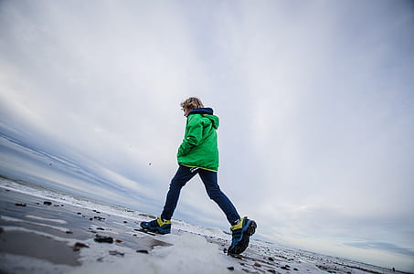 boy walking on ice thumbnail