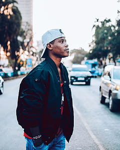Man Wearing A Cap thumbnail