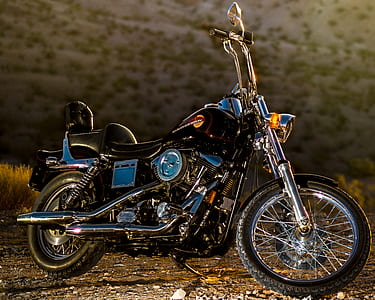black and gray cruiser motorcycle thumbnail