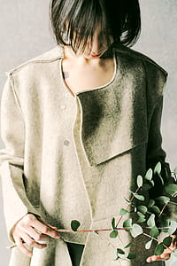Woman Wearing Coat thumbnail