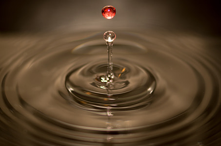 macro photography of droplet thumbnail