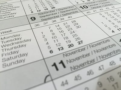calendar, dates, schedule, paper thumbnail