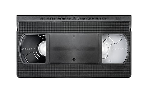 black VHS cassette thumbnail