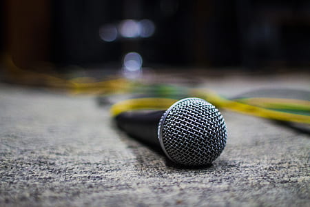 black and gray condenser microphone thumbnail
