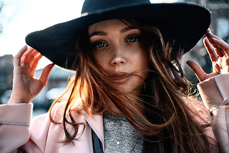 girl wearing black hat thumbnail