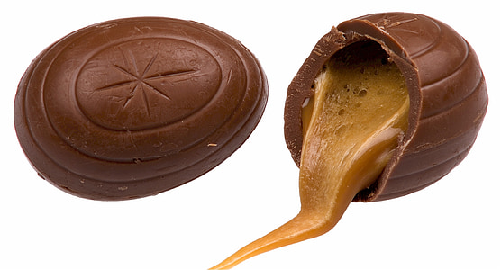chocolate filled with caramel thumbnail