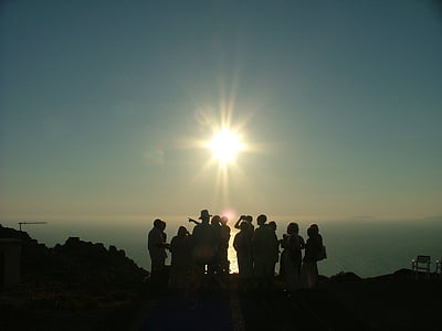 group of person during sunset photography thumbnail