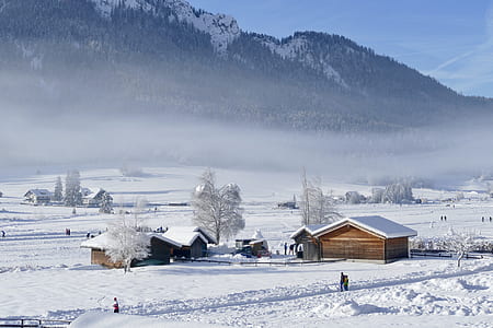 village covered with snows thumbnail