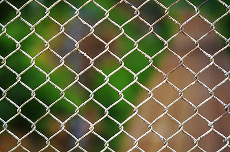selective focus of gray fence thumbnail