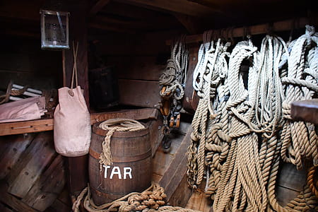 Wooden Barrel And Ropes thumbnail