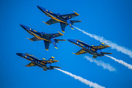 Four Jet Plane on Sky thumbnail