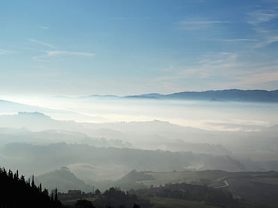 aerial photography of open field at daytime thumbnail